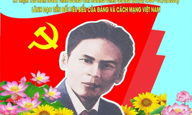 Kỷ niệm 120 năm Ngày sinh đồng chí Hoàng Ðình Giong (1/6/1904 - 1/6/2024): Người cán bộ trung kiên, cống