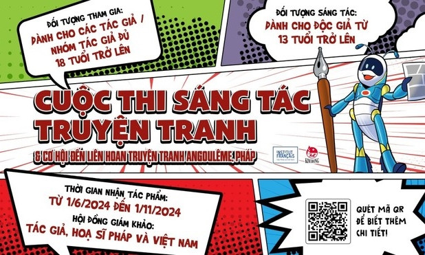 Thi sáng tác truyện tranh dành cho tác giả Việt Nam