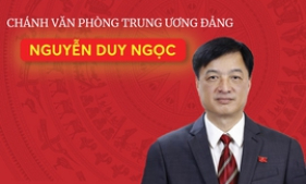 Tiểu sử Chánh Văn phòng Trung ương Đảng Nguyễn Duy Ngọc