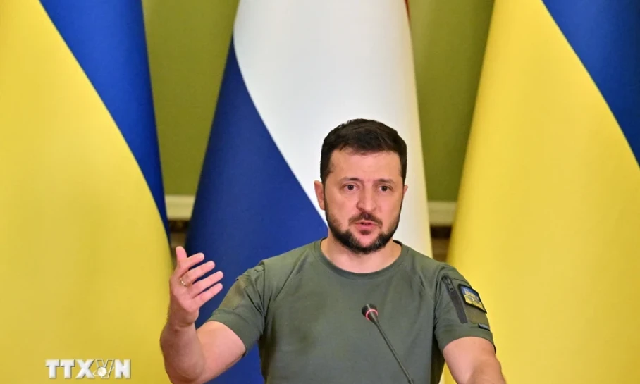 Tổng thống Zelensky tới thủ đô Berlin tham dự hội nghị tái thiết Ukraine