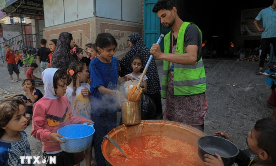 Mỹ nối lại hoạt động viện trợ nhân đạo cho Dải Gaza sau 2 ngày tạm ngưng