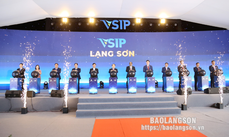 Khởi công Khu Công nghiệp VSIP Lạng Sơn: Cụ thể hóa chủ trương tập trung phát triển công nghiệp của tỉnh