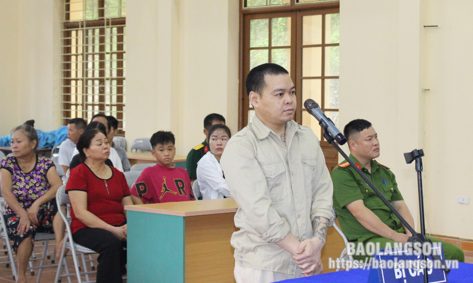Cao Lộc: Xét xử lưu động hai vụ án hình sự