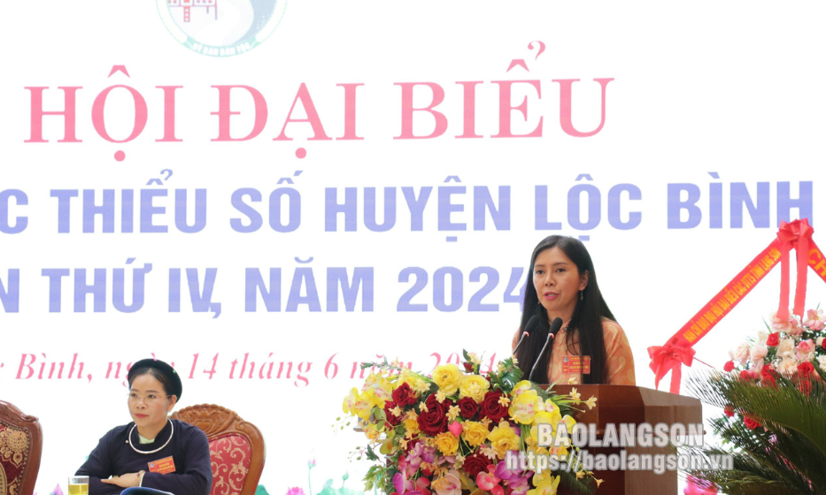 Đại hội Đại biểu các dân tộc thiểu số huyện Lộc Bình lần thứ IV