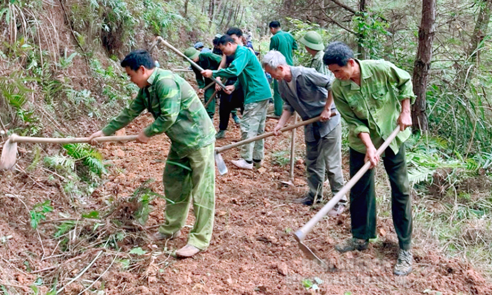 Cao Lâu: Quyết tâm đạt chuẩn nông thôn mới