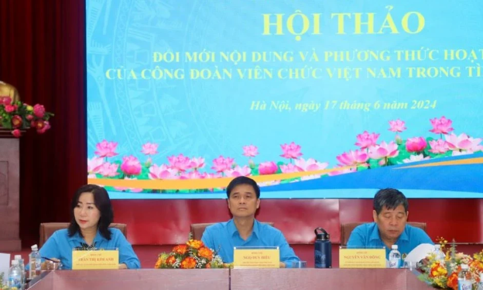 Đổi mới phương thức hoạt động của công đoàn viên chức Việt Nam