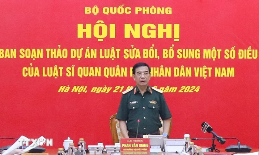 Sửa đổi Luật Sỹ quan phải bảo đảm chất lượng, vị thế của sỹ quan Quân đội