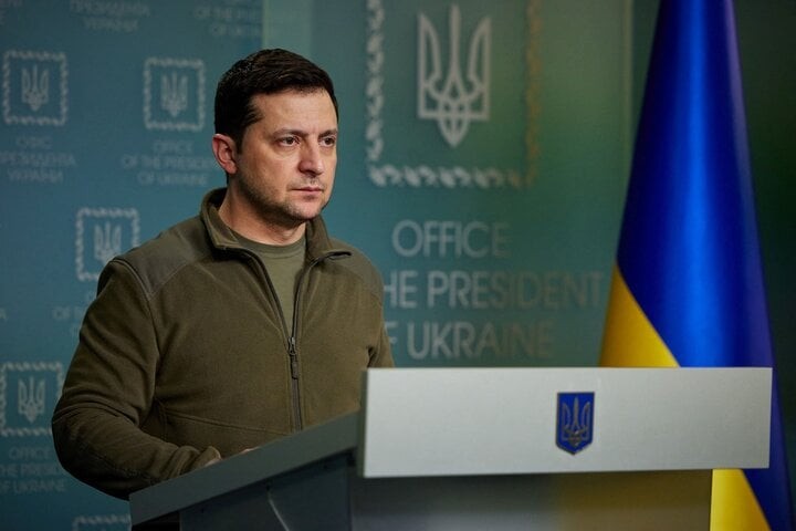 Tổng thống Ukraine Zelensky. (Ảnh: CNN)