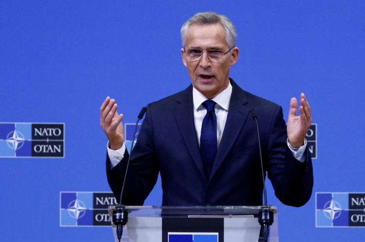 Tổng thư ký NATO Jens Stoltenberg. (Ảnh: Reuters)