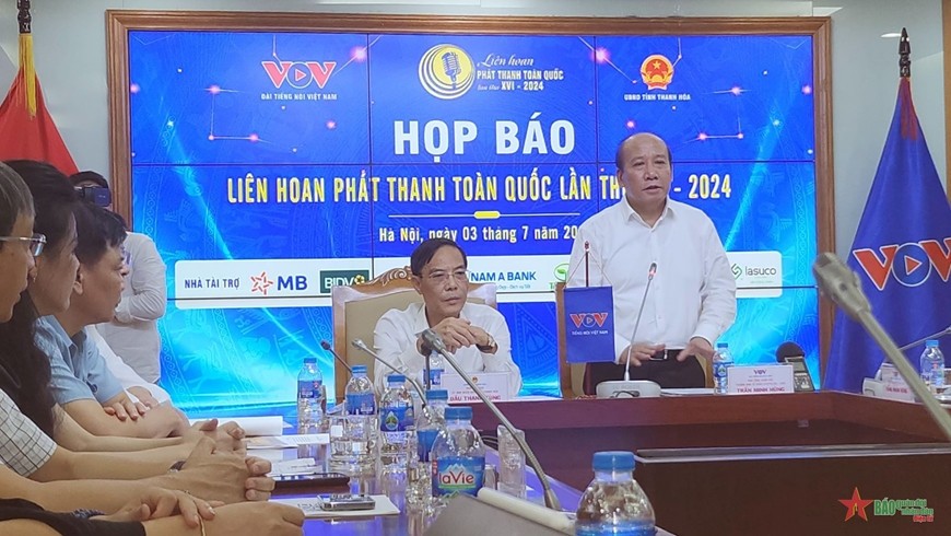 Ông Trần Minh Hùng, Phó tổng giám đốc Đài Tiếng nói Việt Nam, Trưởng ban tổ chức Liên hoan đánh giá cao tác phẩm tham gia Liên hoan.