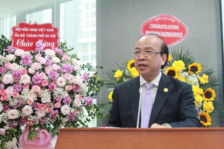 TS. Phan Chí Hiếu, Chủ tịch Viện Hàn lâm Khoa học xã hội Việt Nam phát biểu tại Hội thảo - Ảnh: VGP/Hoàng Giang