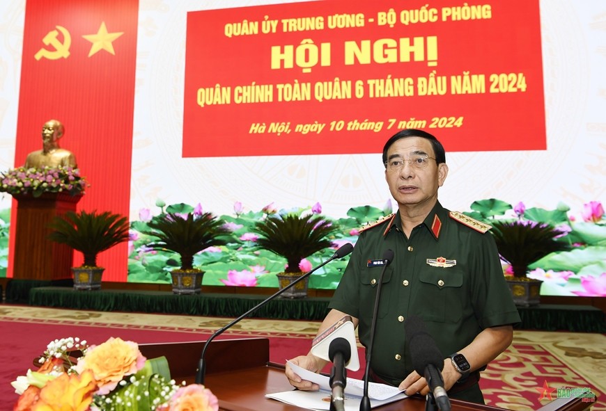 Đại tướng Phan Văn Giang: Diễu binh, diễu hành tại Lễ kỷ niệm 80 năm Ngày thành lập Quân đội nhân Việt Nam phải thể hiện chính quy, sức mạnh của Quân đội.