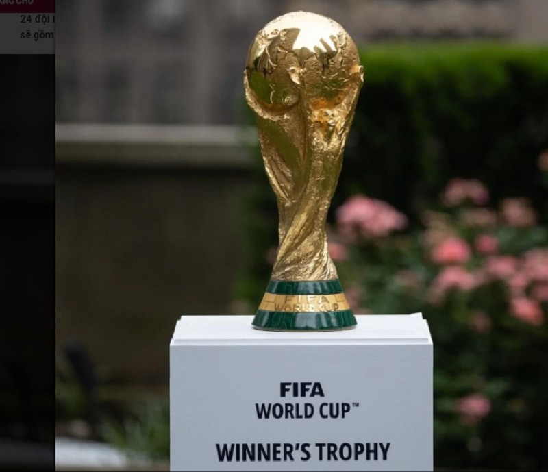 Cúp vô địch FIFA World Cup. Ảnh: FIFA