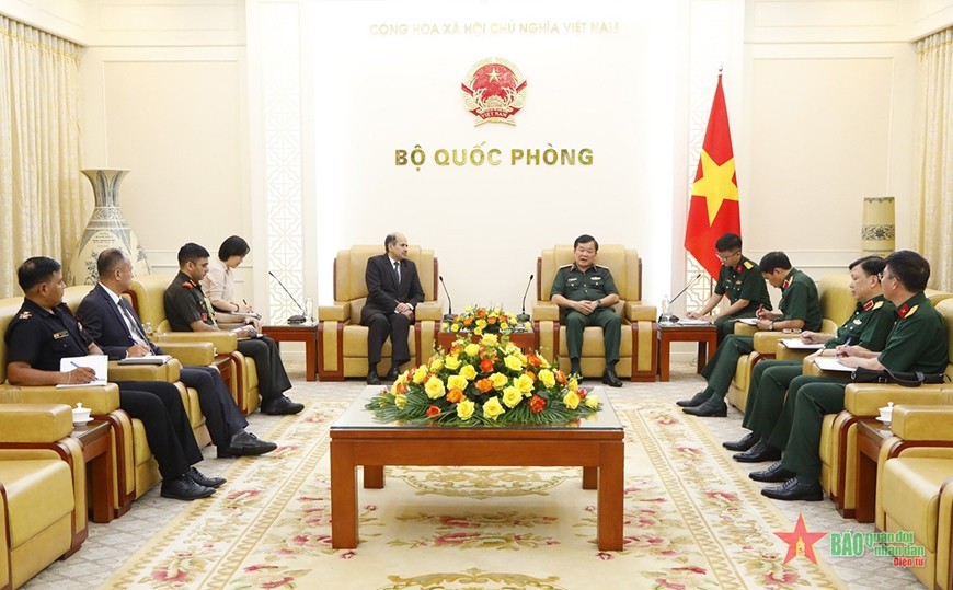 Quang cảnh cuộc tiếp. 