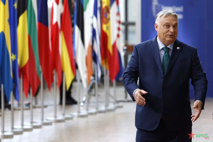 Thủ tướng Hungary Viktor Orbán. Ảnh: AP 