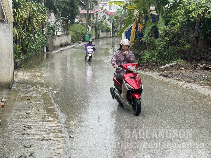 Mưa lớn tiếp diễn trên địa bàn tỉnh