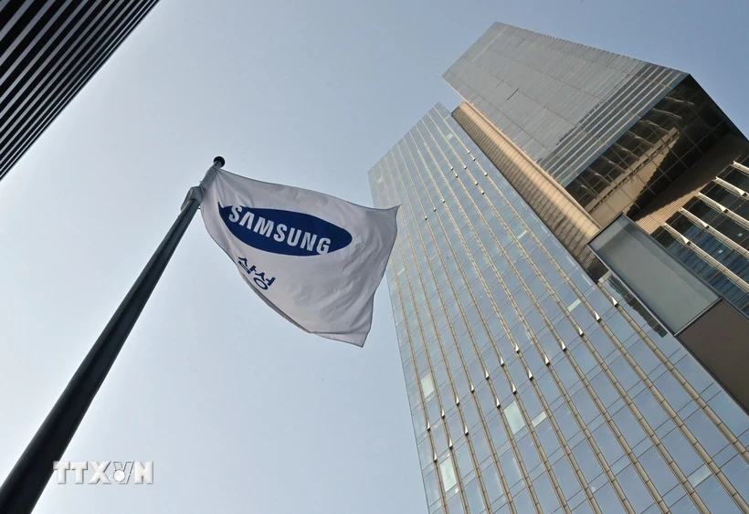 Trụ sở tập đoàn Samsung tại Seoul, Hàn Quốc. (Ảnh: AFP/TTXVN)