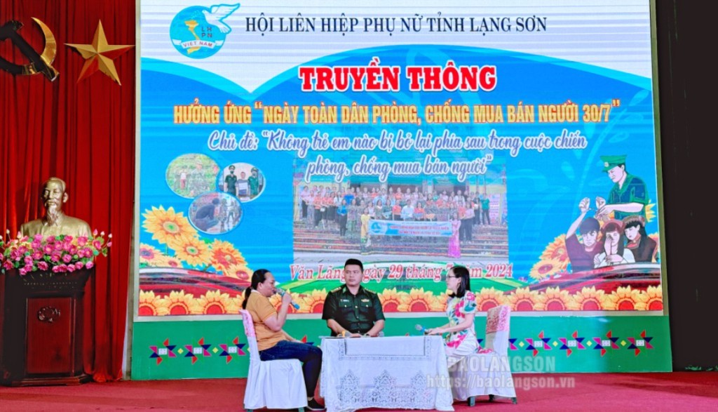 Nạn nhân buôn bán người chia sẻ trong chương trình