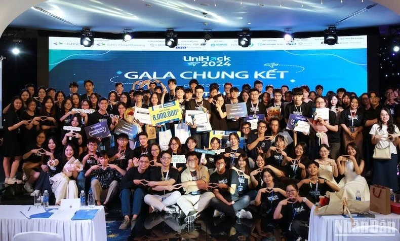 UniHack 2024 là cuộc thi Hackathon dành cho các bạn sinh viên đam mê công nghệ và lập trình trên toàn khu vực miền trung. (Ảnh: ANH ĐÀO)