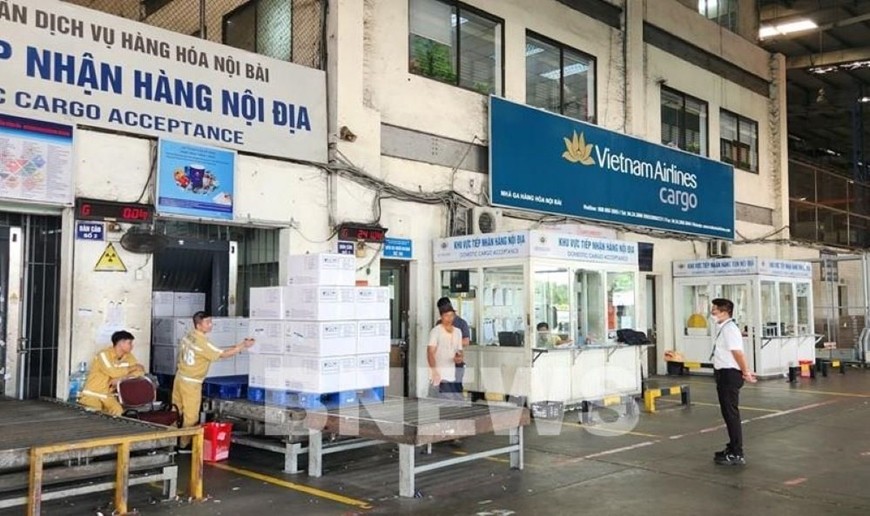 Hỗ trợ vận chuyển y tế là hoạt động thường xuyên của Hãng hàng không Quốc gia Vietnam Airlines. Ảnh: BNEWS