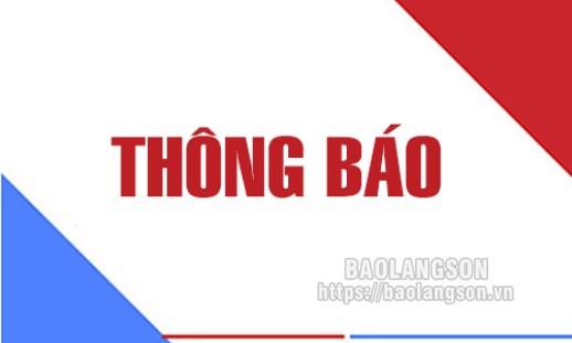 Thông báo về việc lựa chọn các tổ chức, doanh nghiệp thẩm định giá tài sản