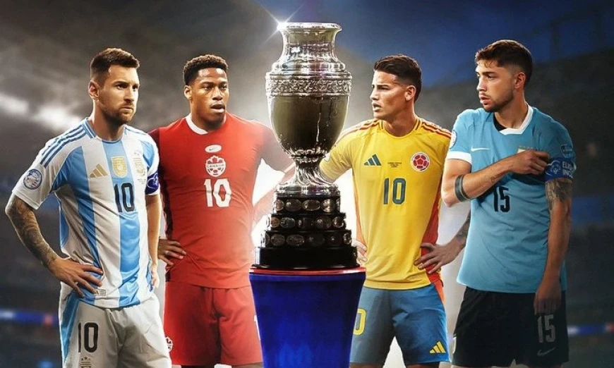 Lịch thi đấu chi tiết hai trận bán kết Copa America 2024