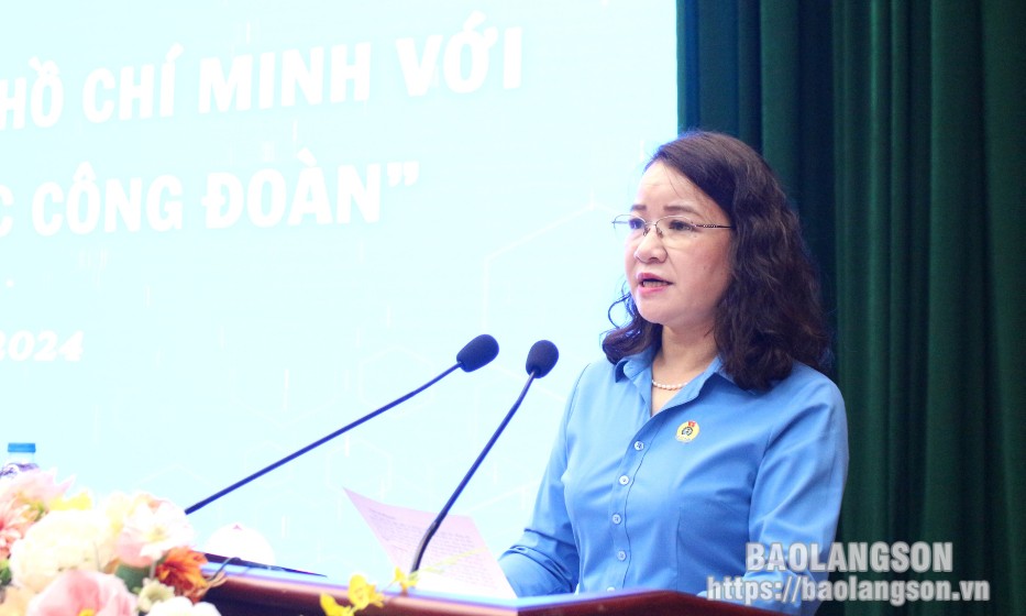 1.500 đại biểu tham dự Hội nghị nói chuyện chuyên đề “Chủ tịch Hồ Chí Minh với giai cấp công nhân và tổ chức