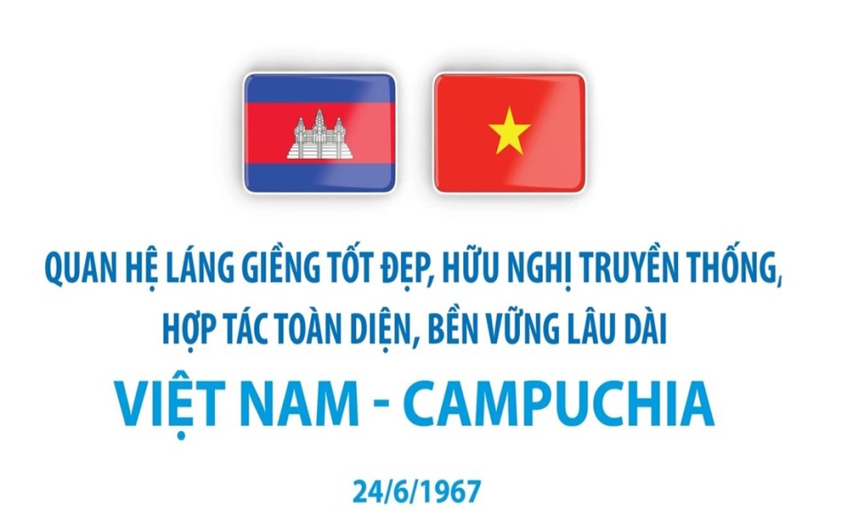 Củng cố, vun đắp quan hệ hợp tác láng giềng tốt đẹp Việt Nam-Campuchia