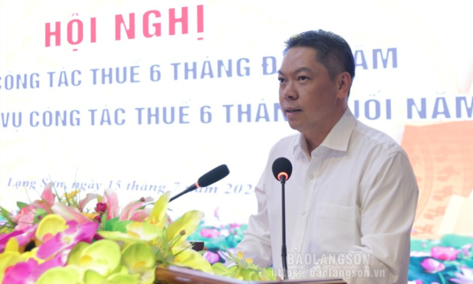 Triển khai nhiệm vụ công tác thuế 6 tháng cuối năm 2024