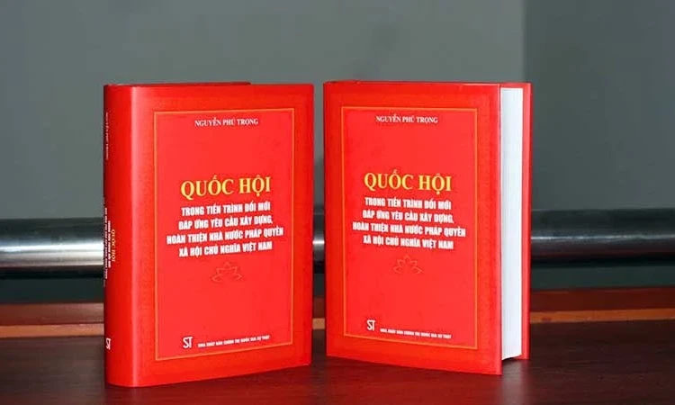 hoàn thiện Nhà nước pháp quyền xã hội chủ nghĩa Việt Nam” của Tổng Bí thư Nguyễn Phú Trọng tiếp tục định