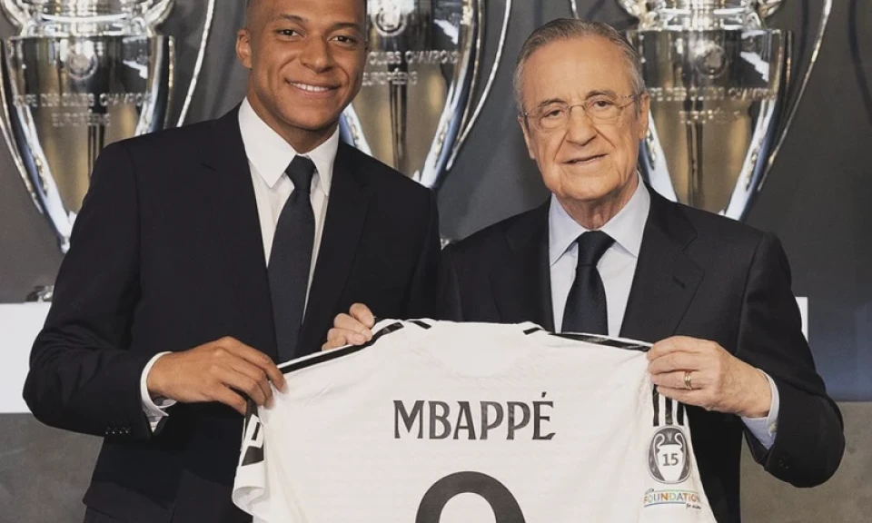 Mbappe chính thức gia nhập Real Madrid