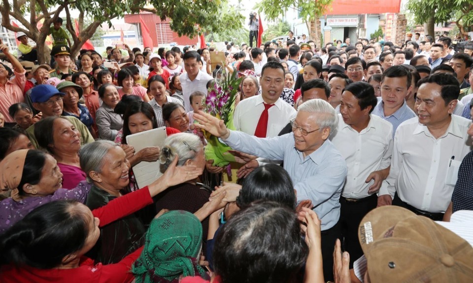 Tổng Bí thư Nguyễn Phú Trọng - Nhà Lãnh đạo lỗi lạc, trọn đời vì nước, vì dân