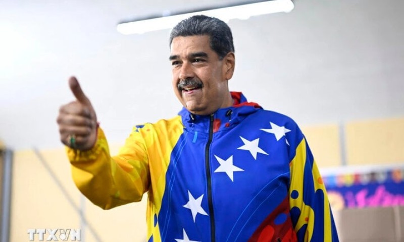 Ông Nicolas Maduro tái đắc cử Tổng thống Venezuela