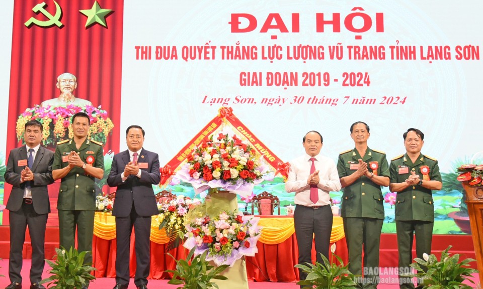 Đại hội thi đua quyết thắng lực lượng vũ trang tỉnh Lạng Sơn giai đoạn 2019 – 2024