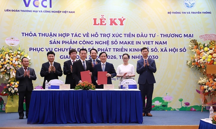 Hỗ trợ xúc tiến đầu tư - thương mại sản phẩm công nghệ số "Make in Việt Nam" phục vụ chuyển đổi số