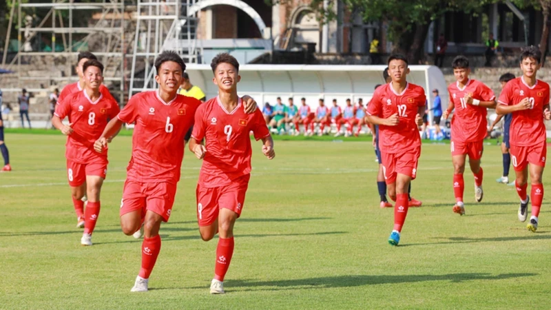 Đội tuyển U17 quốc gia hướng tới Vòng loại U17 châu Á 2025. (Ảnh: VFF)