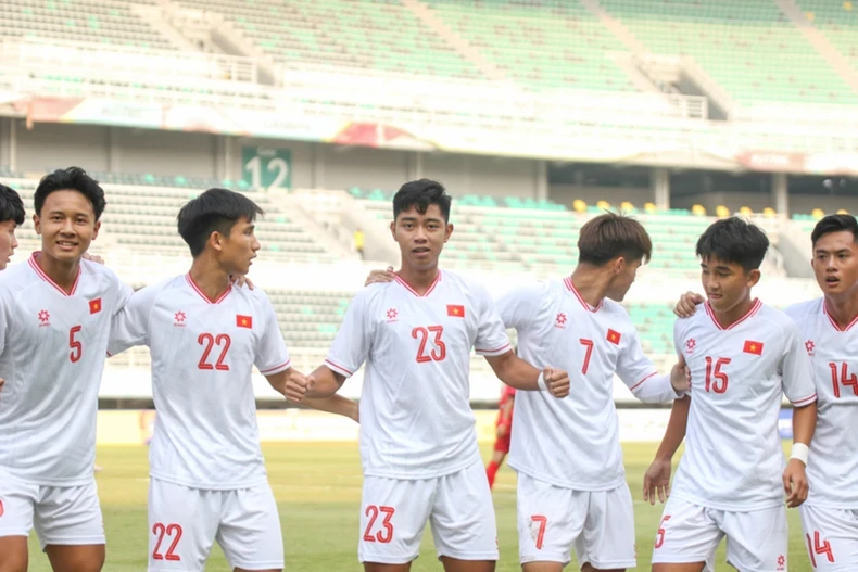 Đội tuyển U20 quốc gia hướng tới Vòng loại U20 châu Á 2025. (Ảnh: VFF)