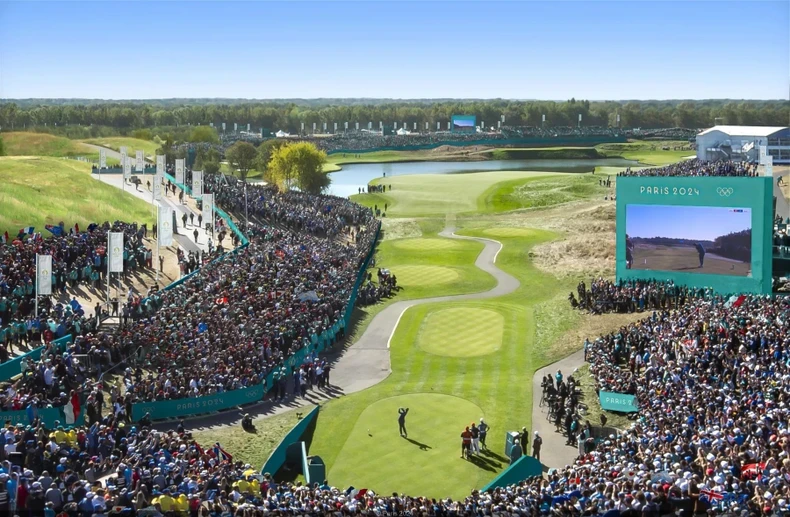 Sức nóng của golf tại Olympic Paris mở ra cơ hội phát triển cho bộ môn này. (Ảnh: Getty)