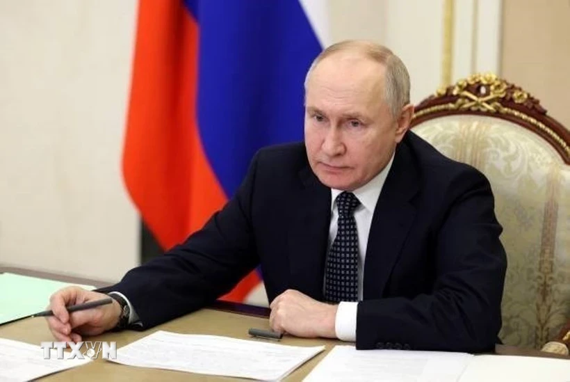 Tổng thống Nga Vladimir Putin. (Ảnh: Getty Images/ TTXVN)