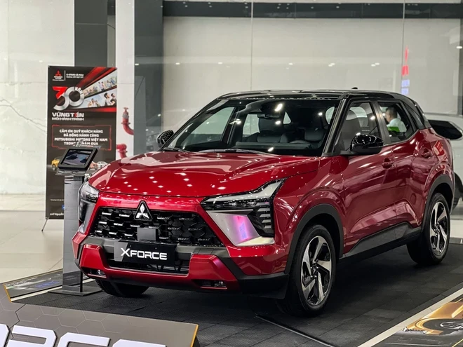 Mitsubishi XForce là mẫu xe nhập khẩu bán chạy nhất Việt Nam tháng 7/2024. (Ảnh: PV/Vietnam+)