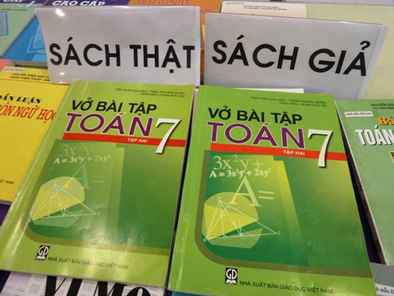 Sách giả, sách lậu được sản xuất tinh vi, khó phát hiện