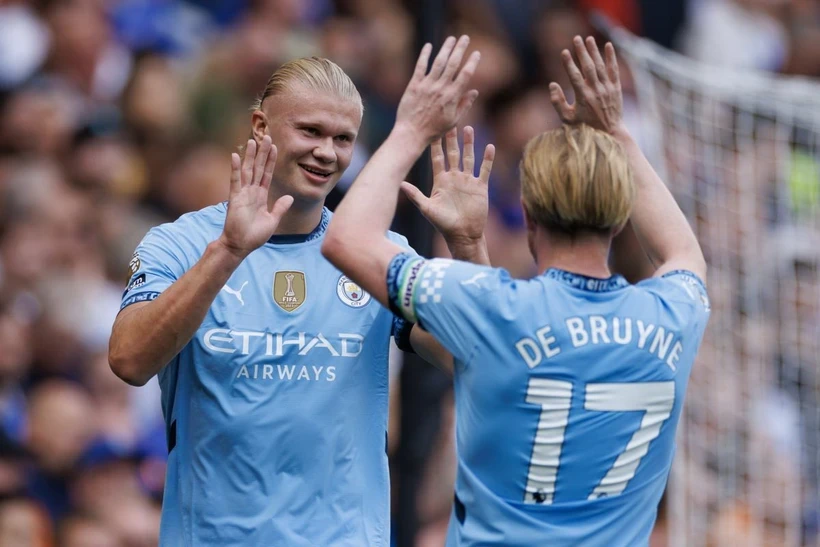 Manchester City khởi đầu thuận lợi ở Premier League. (Nguồn: Getty Images)