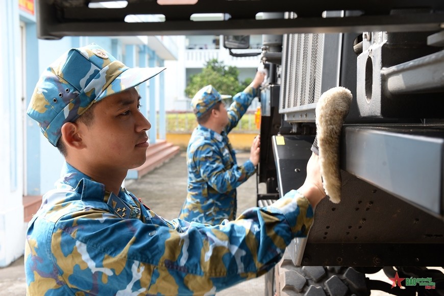 Bảo dưỡng VKKT tại Tiểu đoàn 61, Trung đoàn 236, Sư đoàn 361.