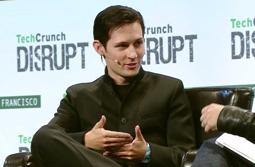 Nhà sáng lập và CEO Pavel Durov của mạng xã hội Telegram. Ảnh: TechCrunch 