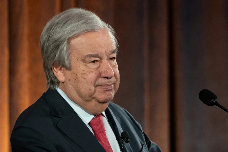 Tổng thư ký Liên hợp quốc Antonio Guterres. (Ảnh: Reuters)