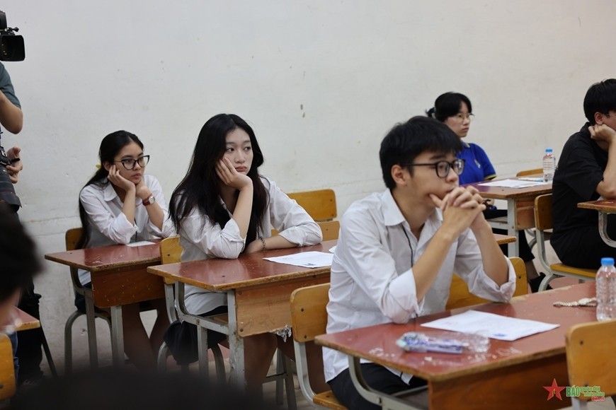 Tin học và Công nghệ (Công nghiệp, Nông nghiệp) sẽ là hai môn thi lần đầu tiên được tổ chức thi trong kỳ thi tốt nghiệp THPT năm 2025. Ảnh minh họa: qdnd.vn