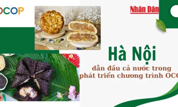 Hà Nội dẫn đầu cả nước trong phát triển chương trình OCOP