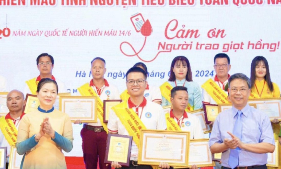 Ngô Đình Vinh - Tấm gương tiêu biểu trong hiến máu tình nguyện                