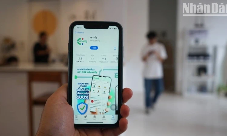 Thái Lan mở đăng ký ví kỹ thuật số 10.000 baht cho người dân