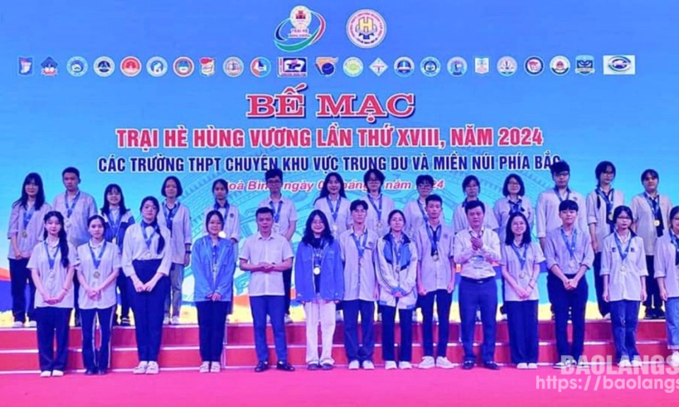 Trường THPT chuyên Chu Văn An đoạt 51 huy chương tại Trại hè Hùng Vương năm 2024